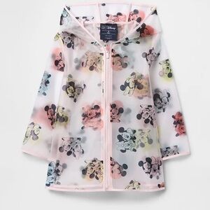 NWT - Babygap x Disney Raincoat With Mickey Mouse Print - Multicolor 18/24 Month